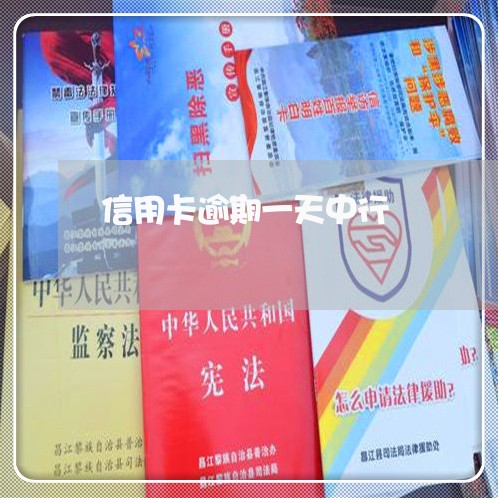 信用卡逾期一天中行 信用卡逾期一天中行