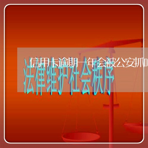 信用卡逾期一年会被公安抓吗 信用卡逾期一年会被公安抓吗