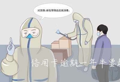 信用卡逾期一年半要起诉 信用卡逾期一年半要起诉
