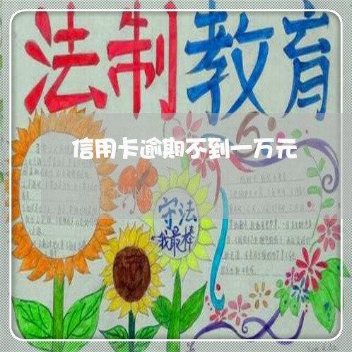 信用卡逾期不到一万元/2023032358585