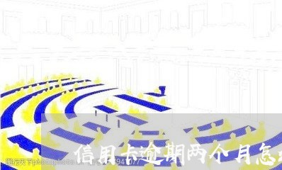 信用卡逾期两个月怎么收费/2023041437451