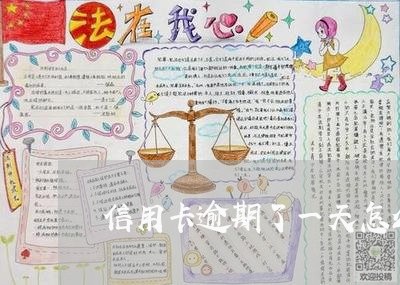 信用卡逾期了一天怎么办 信用卡逾期了一天怎么办
