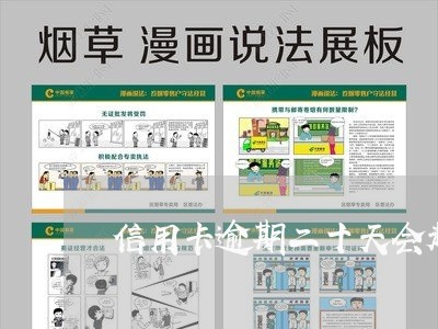 信用卡逾期二十天会起诉吗 信用卡逾期二十天会起诉吗