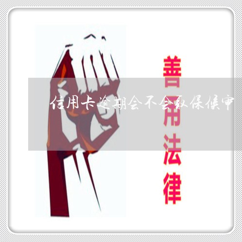 信用卡逾期会不会取保候审 信用卡逾期会不会取保候审