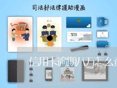 信用卡逾期八万怎么查/2023061758280