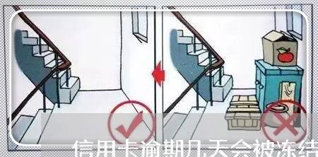 信用卡逾期几天会被冻结吗