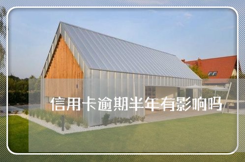 信用卡逾期半年有影响吗 信用卡逾期半年有影响吗