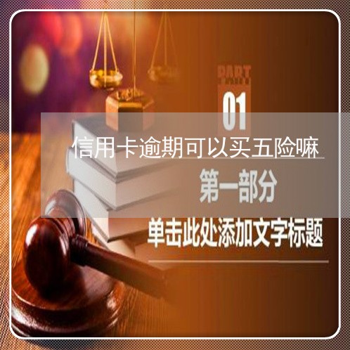 信用卡逾期可以买五险嘛 信用卡逾期可以买五险嘛