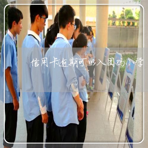 信用卡逾期可以入团吗小学