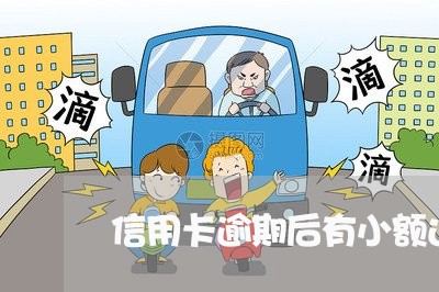 信用卡逾期后有小额还款期限