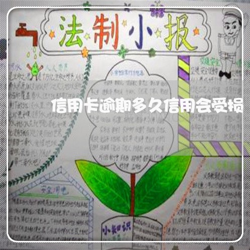 信用卡逾期多久信用会受损