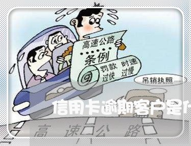 信用卡逾期客户是什么意思 信用卡逾期客户是什么意思