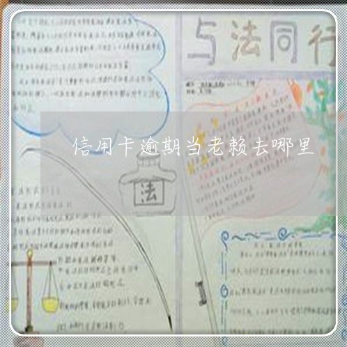 信用卡逾期当老赖去哪里 信用卡逾期当老赖去哪里