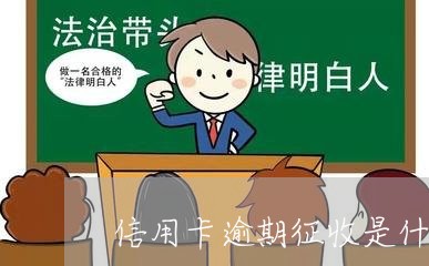 信用卡逾期征收是什么意思/2023041603716