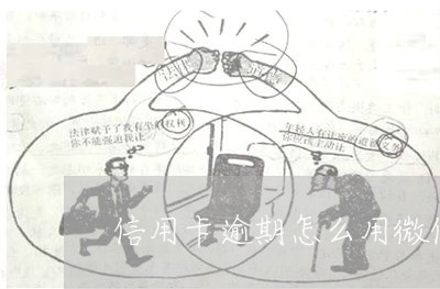 信用卡逾期怎么用微信还款/2023060286159