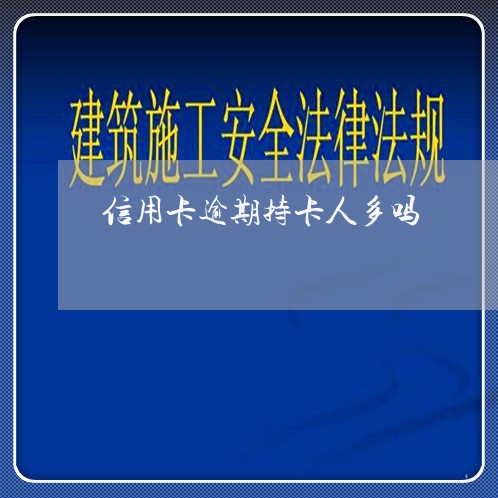 信用卡逾期持卡人多吗/2023120369593