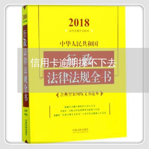 信用卡逾期撑不下去