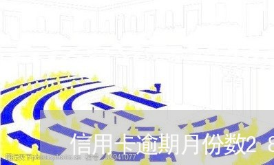 信用卡逾期月份数28 信用卡逾期月份数28