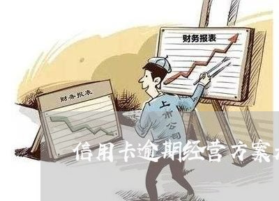 信用卡逾期经营方案是什么/2023061735046