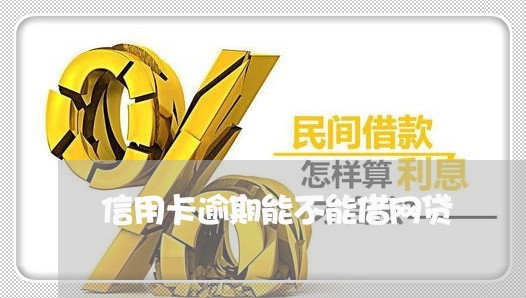 信用卡逾期能不能借网贷 信用卡逾期能不能借网贷