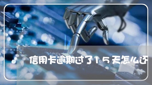 信用卡逾期过了15天怎么还/2023062771604