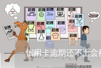 信用卡逾期还不上会被判刑吗/2023022818506