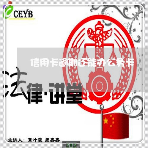 信用卡逾期还能办公务卡 信用卡逾期还能办公务卡