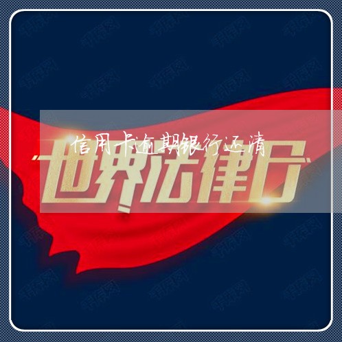 信用卡逾期银行还清/2023031542703