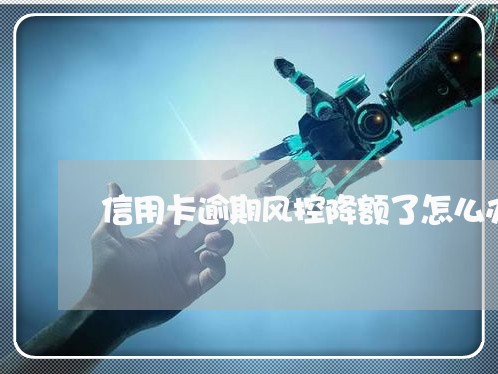 信用卡逾期风控降额了怎么办/2023041950605