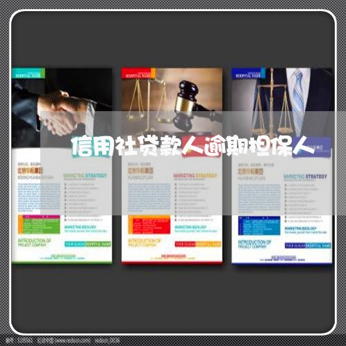 信用社贷款人逾期担保人