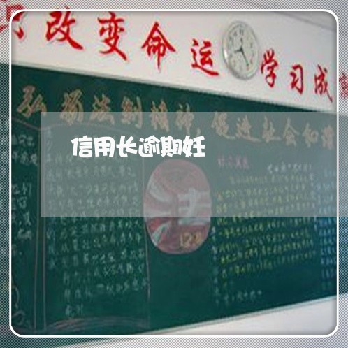 信用长逾期妊 信用长逾期妊