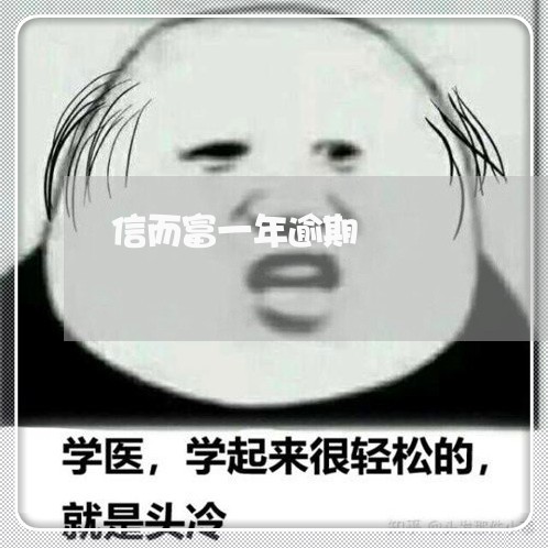 信而富一年逾期