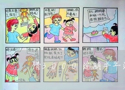 借3000逾期半年还4000