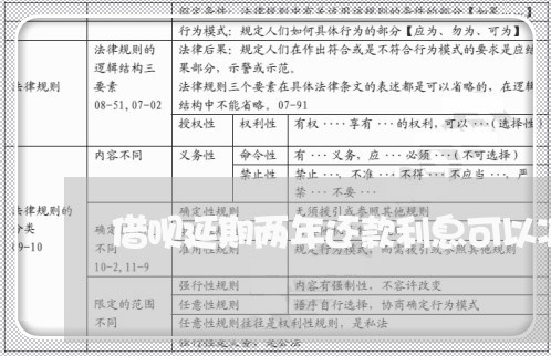 借呗延期两年还款利息可以减免吗/2023093087280