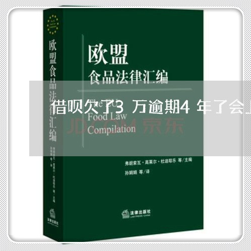 借呗欠了3万逾期4年了会上门吗 借呗欠了3万逾期4年了会上门吗