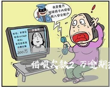 借呗欠款2万逾期截图图/2023061873706