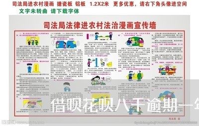 借呗花呗八千逾期一年 借呗花呗八千逾期一年