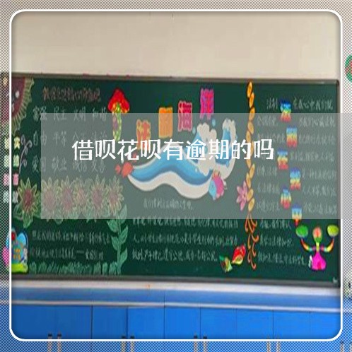 借呗花呗有逾期的吗/2023022771824