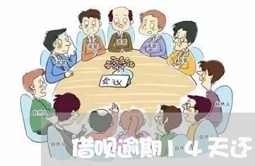 借呗逾期14天还多少钱/2023012823826