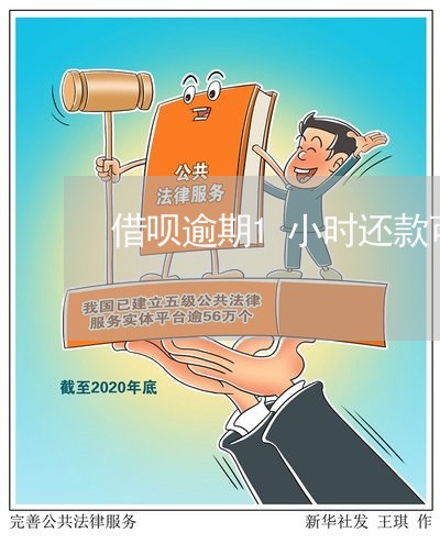 借呗逾期1小时还款可以吗/2023020647157