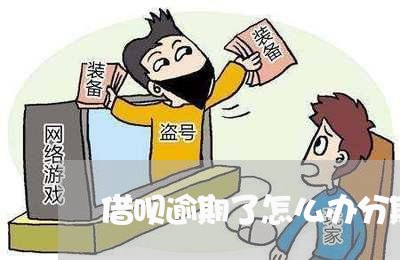 借呗逾期了怎么办分期/2023012869374