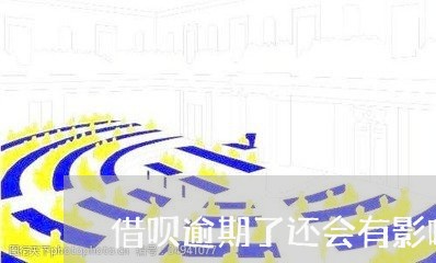 借呗逾期了还会有影响吗/2023061660623