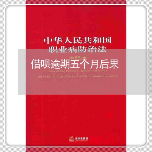 借呗逾期五个月后果