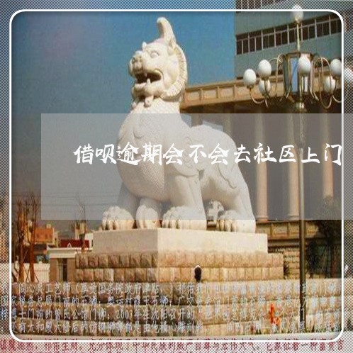 借呗逾期会不会去社区上门/2023030140573 借呗逾期会不会去社区上门/2023030140573
