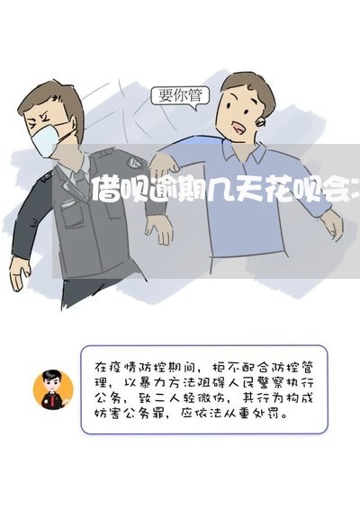 借呗逾期几天花呗会冻结/2023021832836