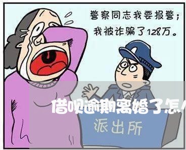 借呗逾期离婚了怎么还/2023031923036