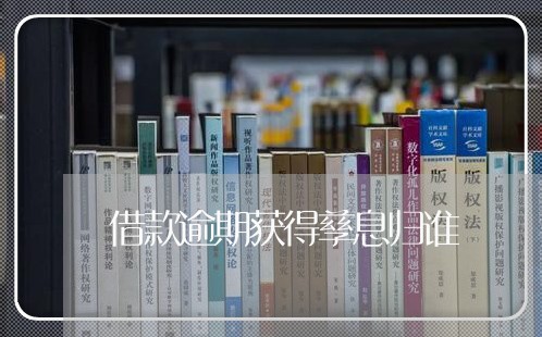 借款逾期获得孳息归谁