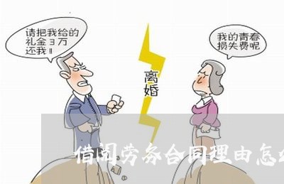 借阅劳务合同理由怎么写/2023022700492