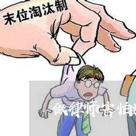 做律师害怕犯错误吗/2023042339681