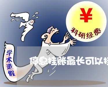 停息挂账最长可以挂几年/2023012879593